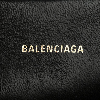 Balenciaga Calfskin Logo Large Zip Pouch Acid Pink 6 of 6