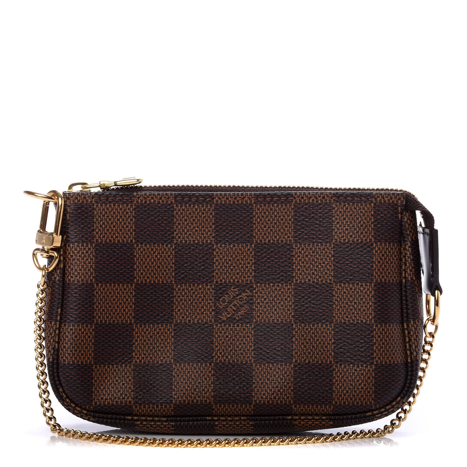 Louis Vuitton Damier Ebene Mini Pochette Accessories 1 of 8