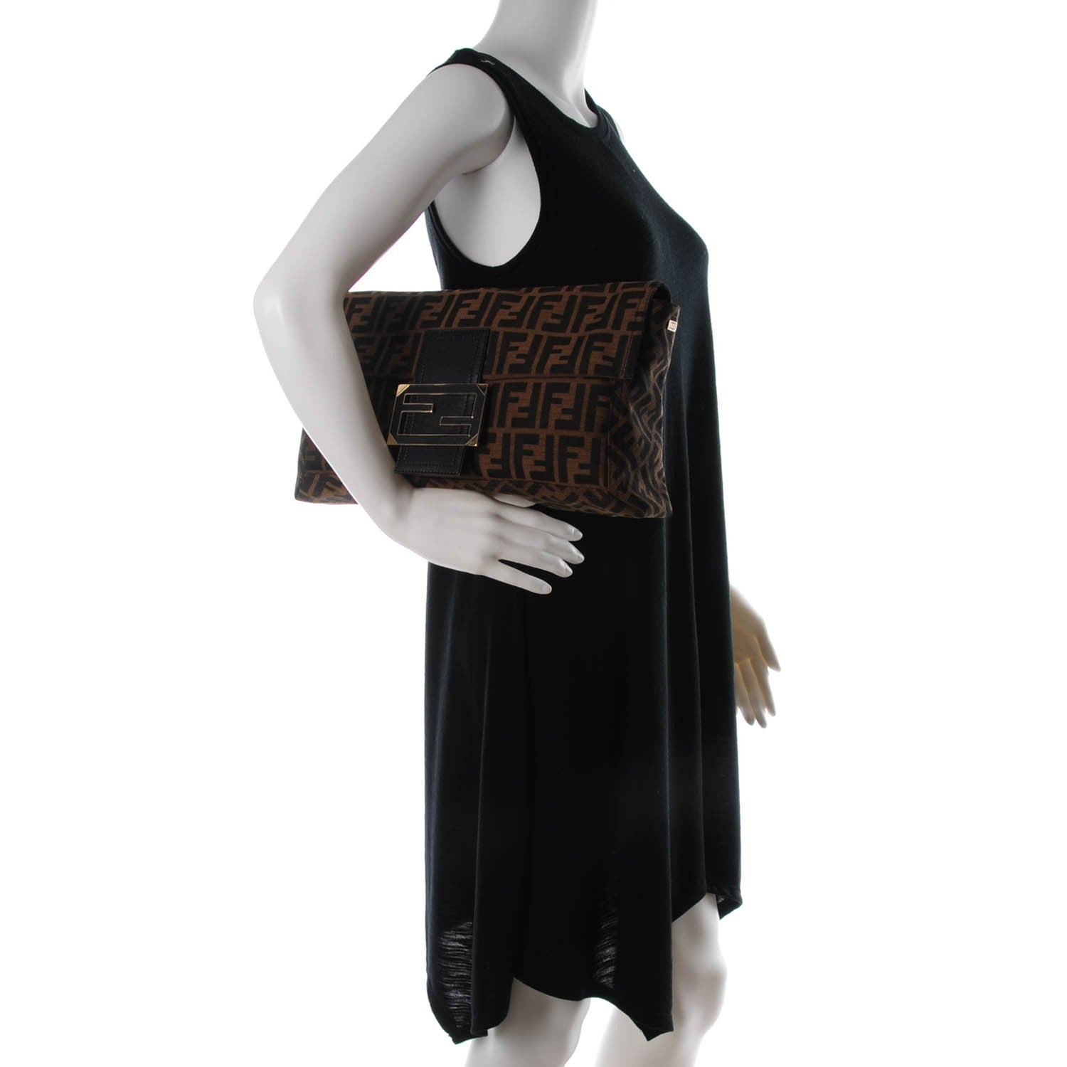 Fendi Zucca Clutch Tobacco 2 of 7