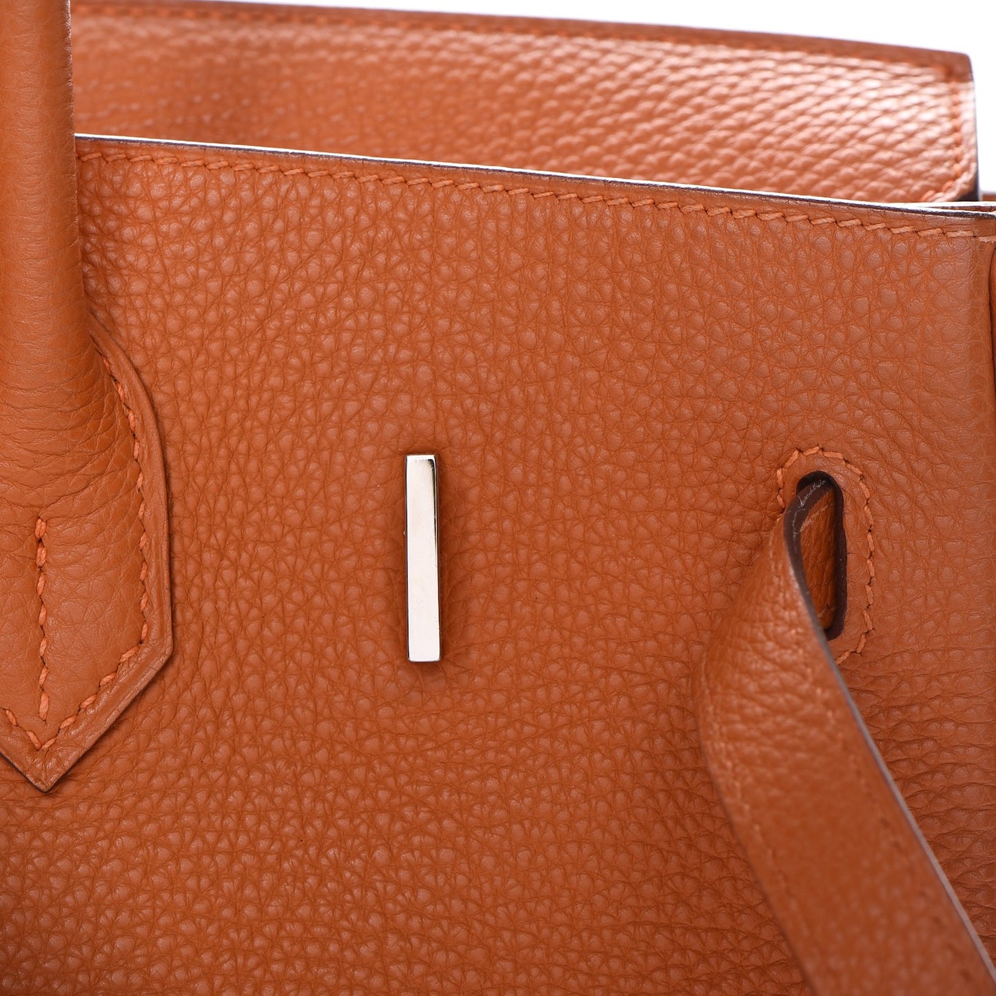 Togo Birkin 35 Orange