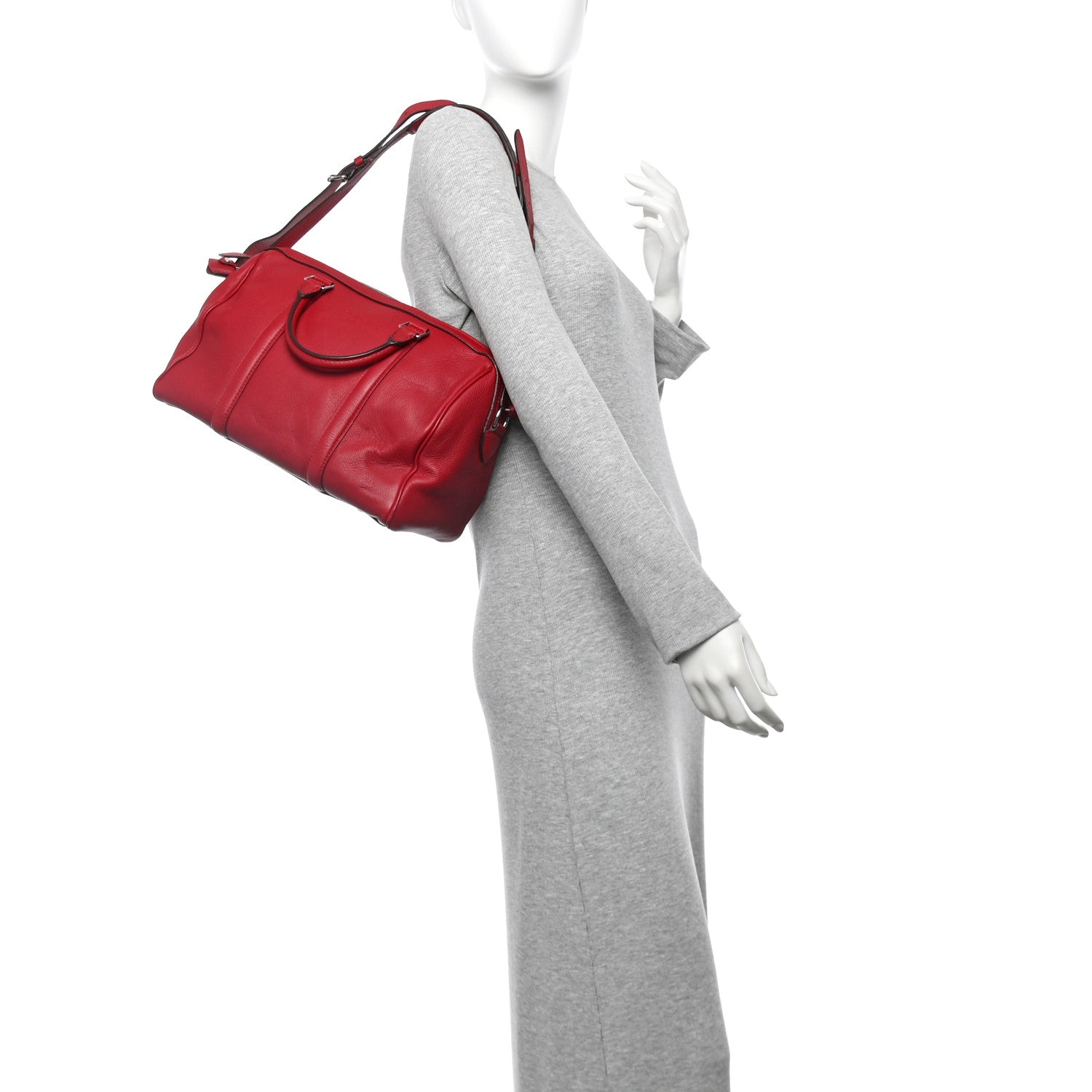Louis Vuitton Calfskin SC Bag PM Cherry 2 of 12