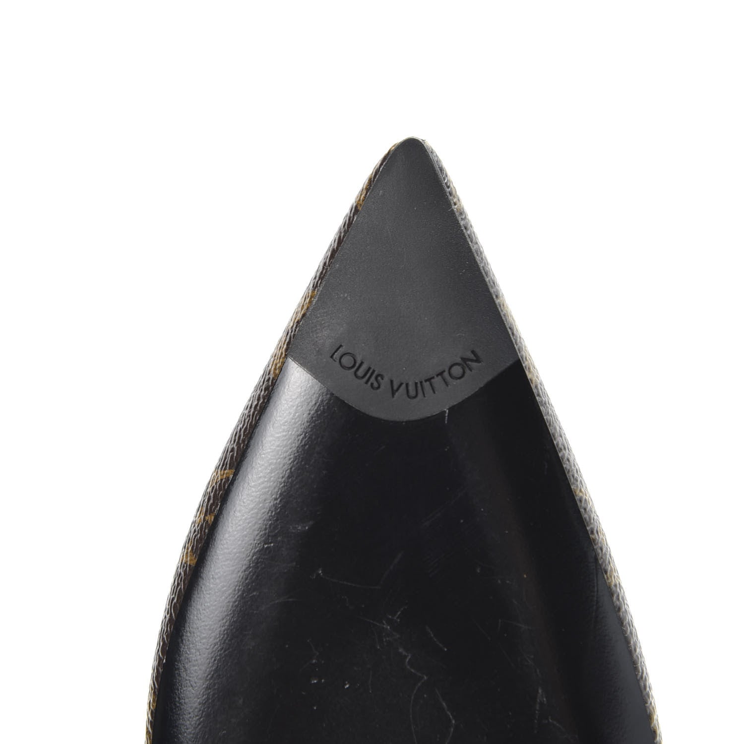 Louis Vuitton Monogram Cherie Pumps 37.5 Black 10 of 10