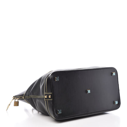 Louis Vuitton Suhali Lockit GM Black 4 of 13