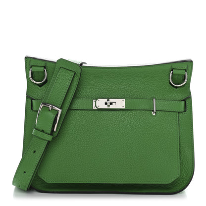 Hermes Taurillon Clemence Jypsiere 28 Bambou 1 of 12