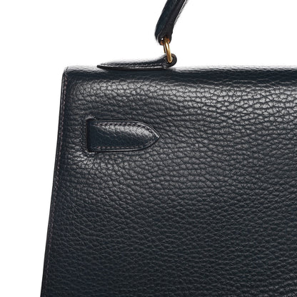 Hermes Fjord Sellier Kelly 32 Bleu Marine 9 of 41