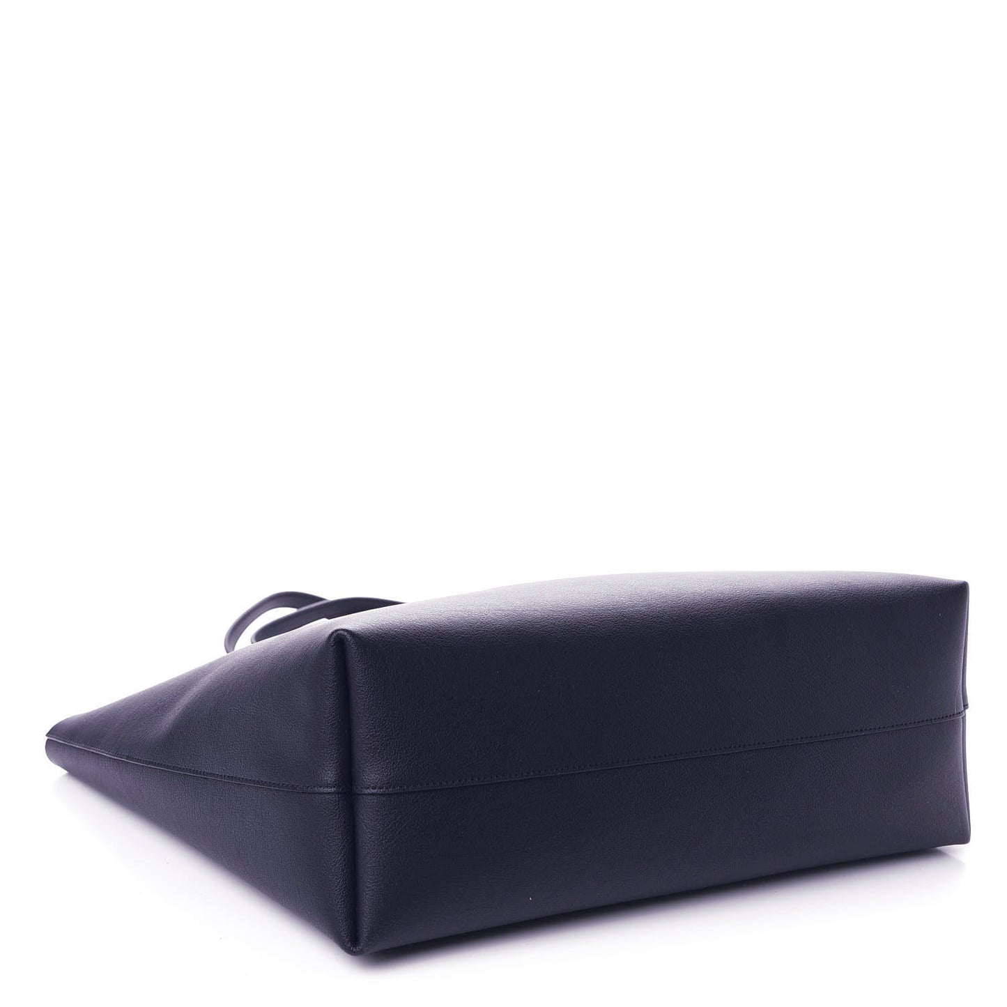 Calfskin Large Shopping Tote Deep Marine