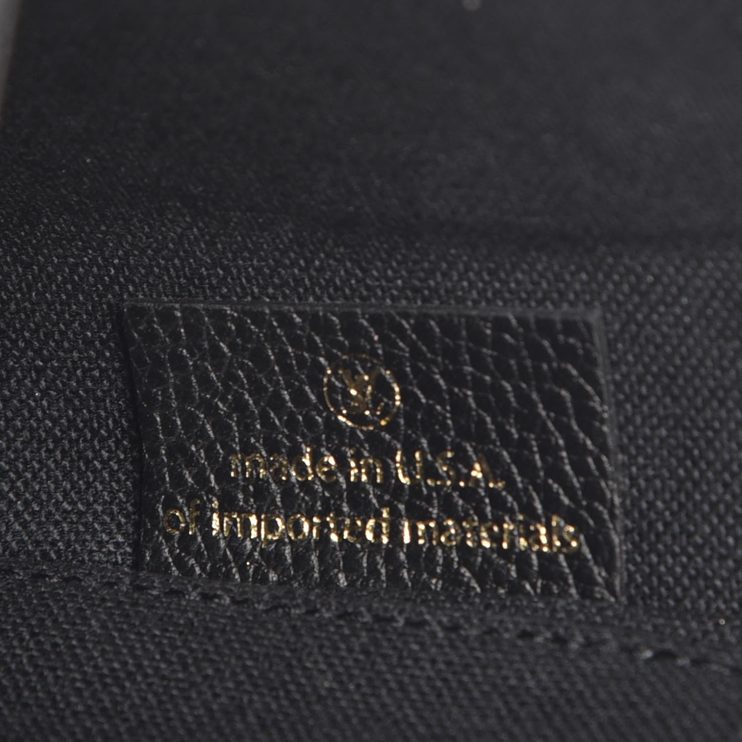 Louis Vuitton Empreinte Pochette Felicie Chain Wallet Black 6 of 9