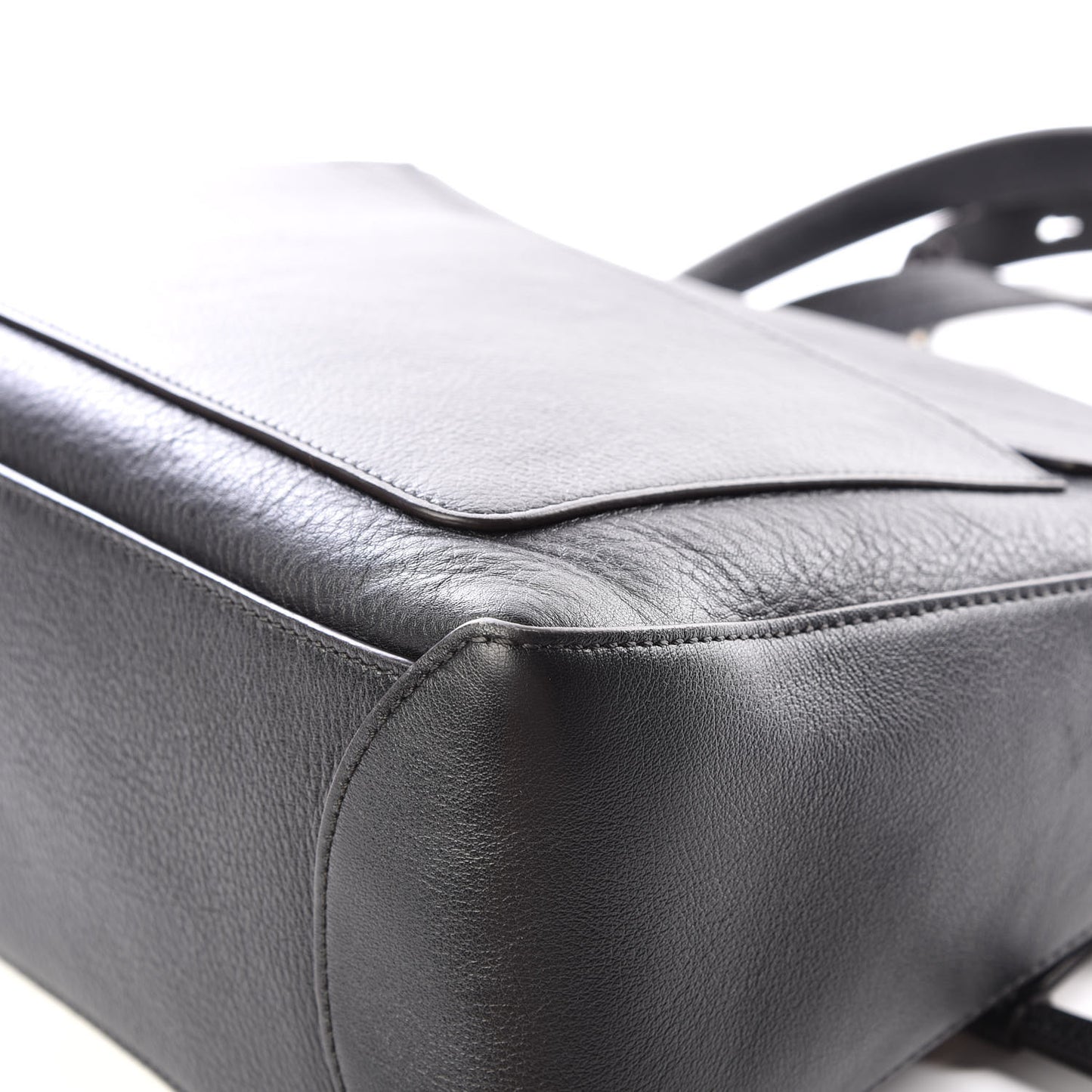 Calfskin Medium Faye Day Shoulder Bag Black