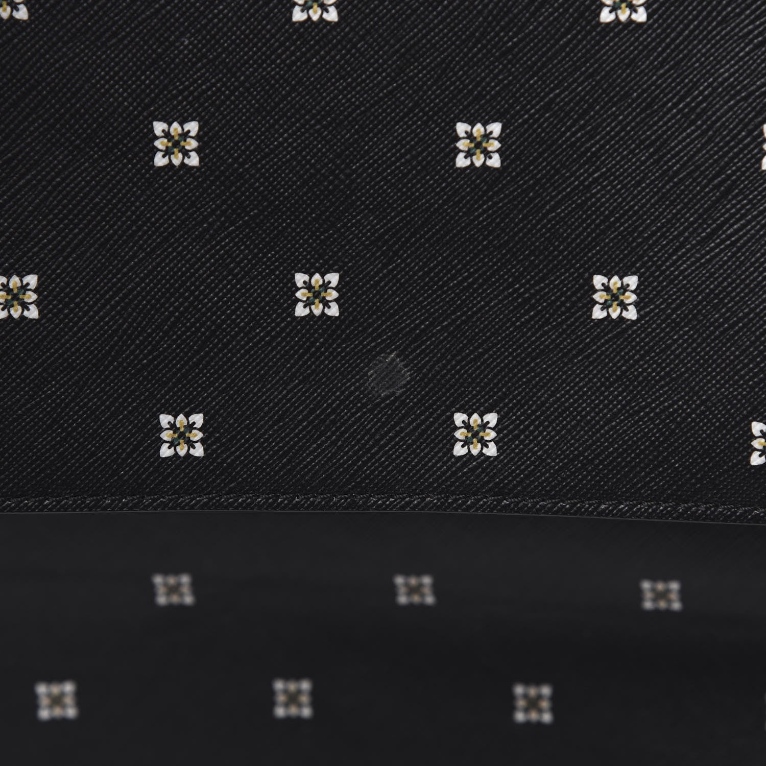 Givenchy Textured Coated Canvas Mini Lilies Print Large Antigona Tote Black 9 of 14