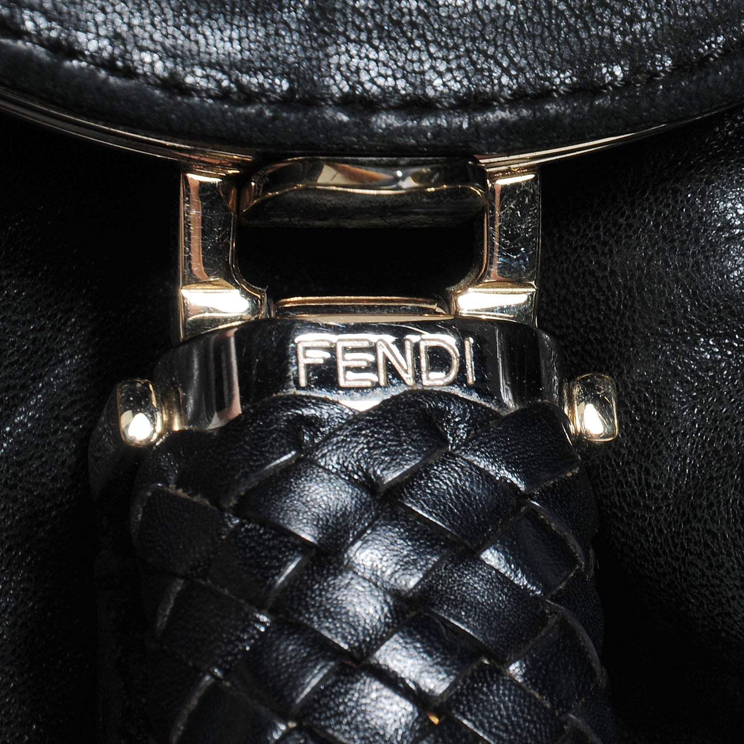 Fendi Nappa Nuvolata Spy Black 5 of 10