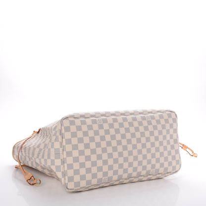 Louis Vuitton Damier Azur Neo Neverfull GM Rose Ballerine 4 of 8