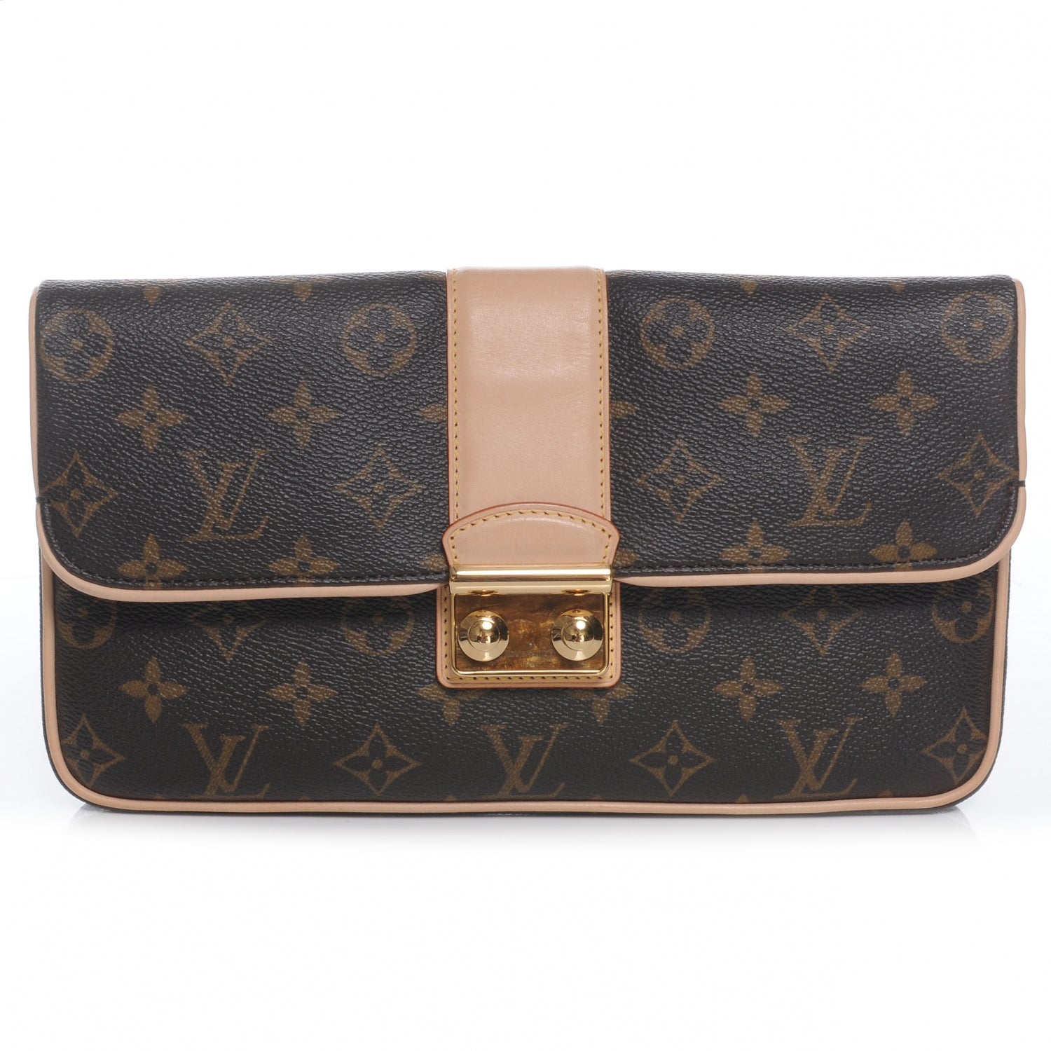 Louis Vuitton Monogram Slim Clutch Sofia Coppola 1 of 8