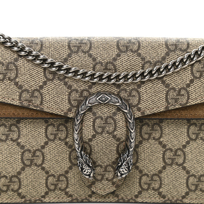 Gucci GG Supreme Monogram Super Mini Dionysus Shoulder Bag Taupe 7 of 10