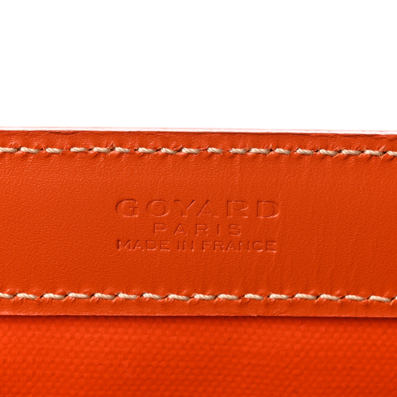 Goyard Goyardine Bellechasse PM Orange 6 of 11