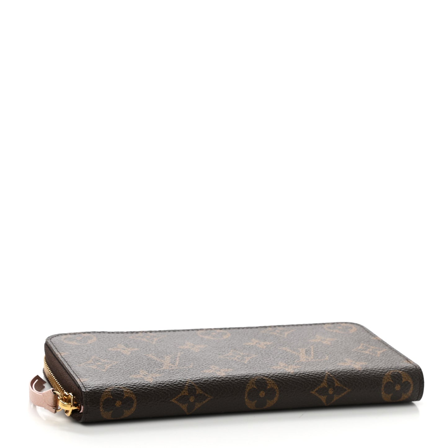 Monogram Clemence Wallet Rose Ballerine