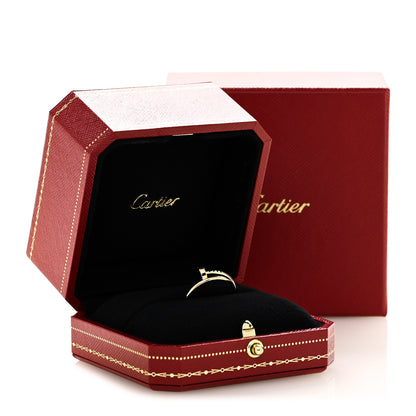 Cartier 18K Yellow Gold Small Juste Un Clou Ring 53 6.5 6 of 6