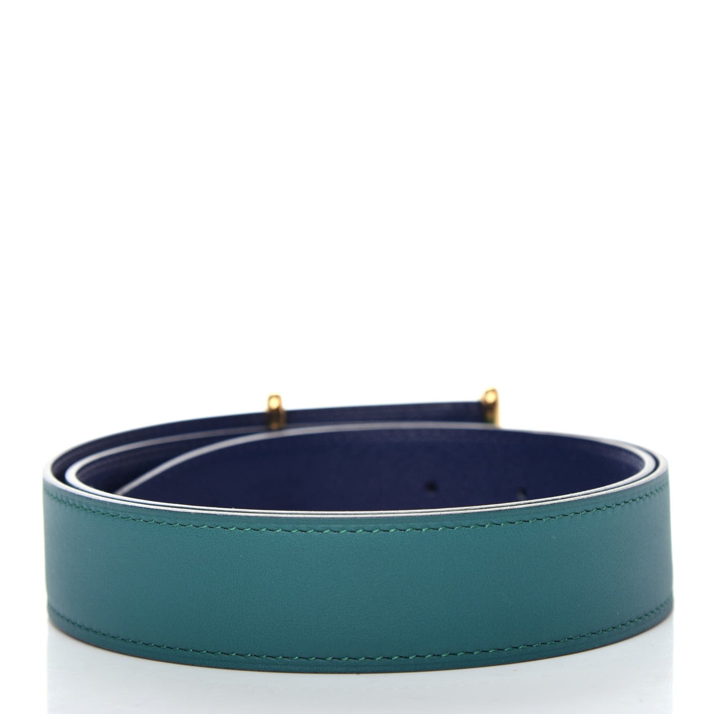 Swift Epsom 32mm Idem H Belt 80 Malachite Bleu Saphir