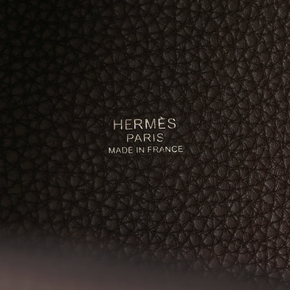 Hermes Taurillon Clemence Picotin Lock 18 PM Rouge Sellier 6 of 12