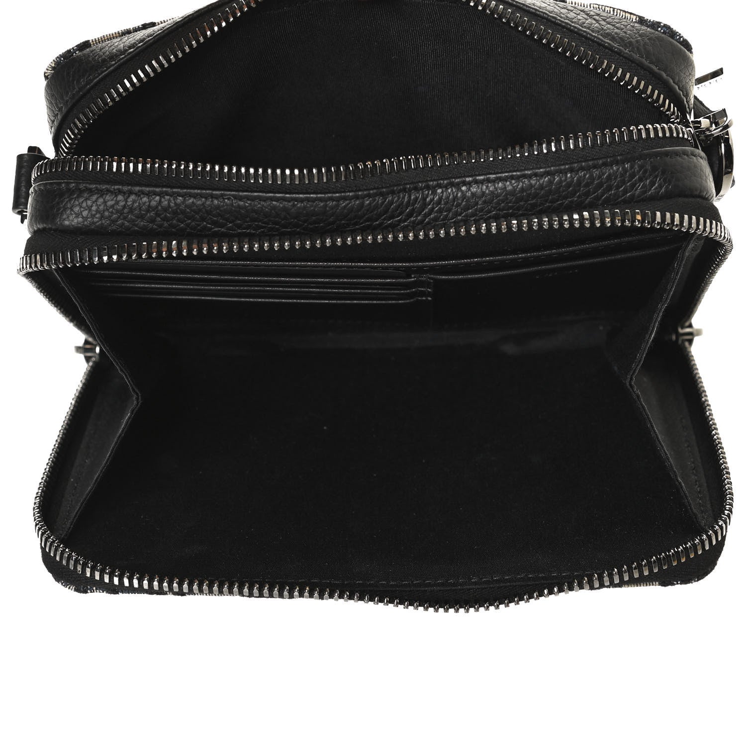 Christian Dior Oblique Pouch Navy Blue 5 of 9