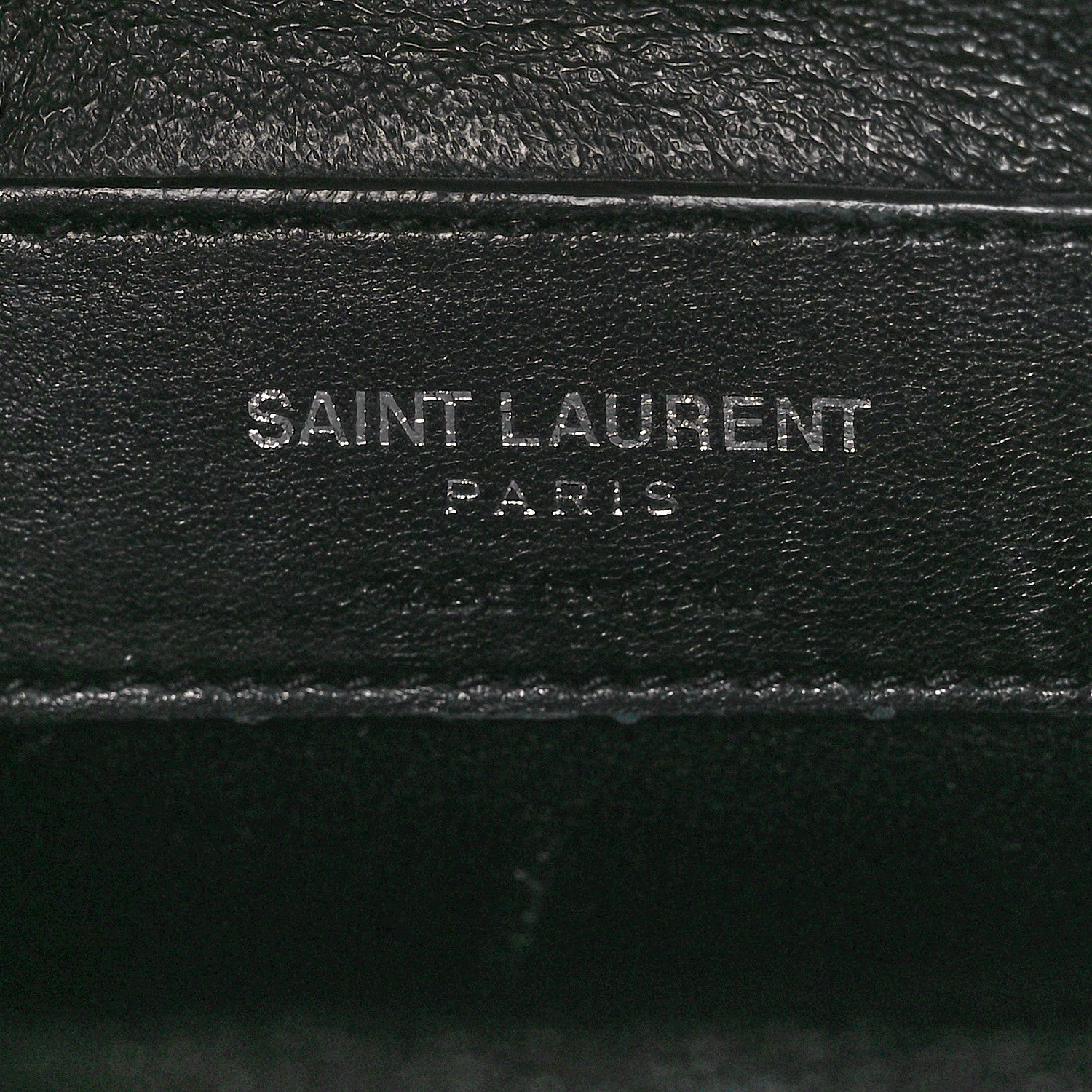 Saint Laurent Calfskin Crystal Embellished Nano Sac de Jour Black 6 of 12