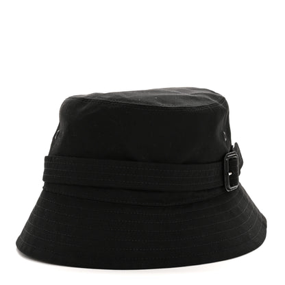 Burberry Cotton Gabardine Bucket Hat L Black 3 of 10