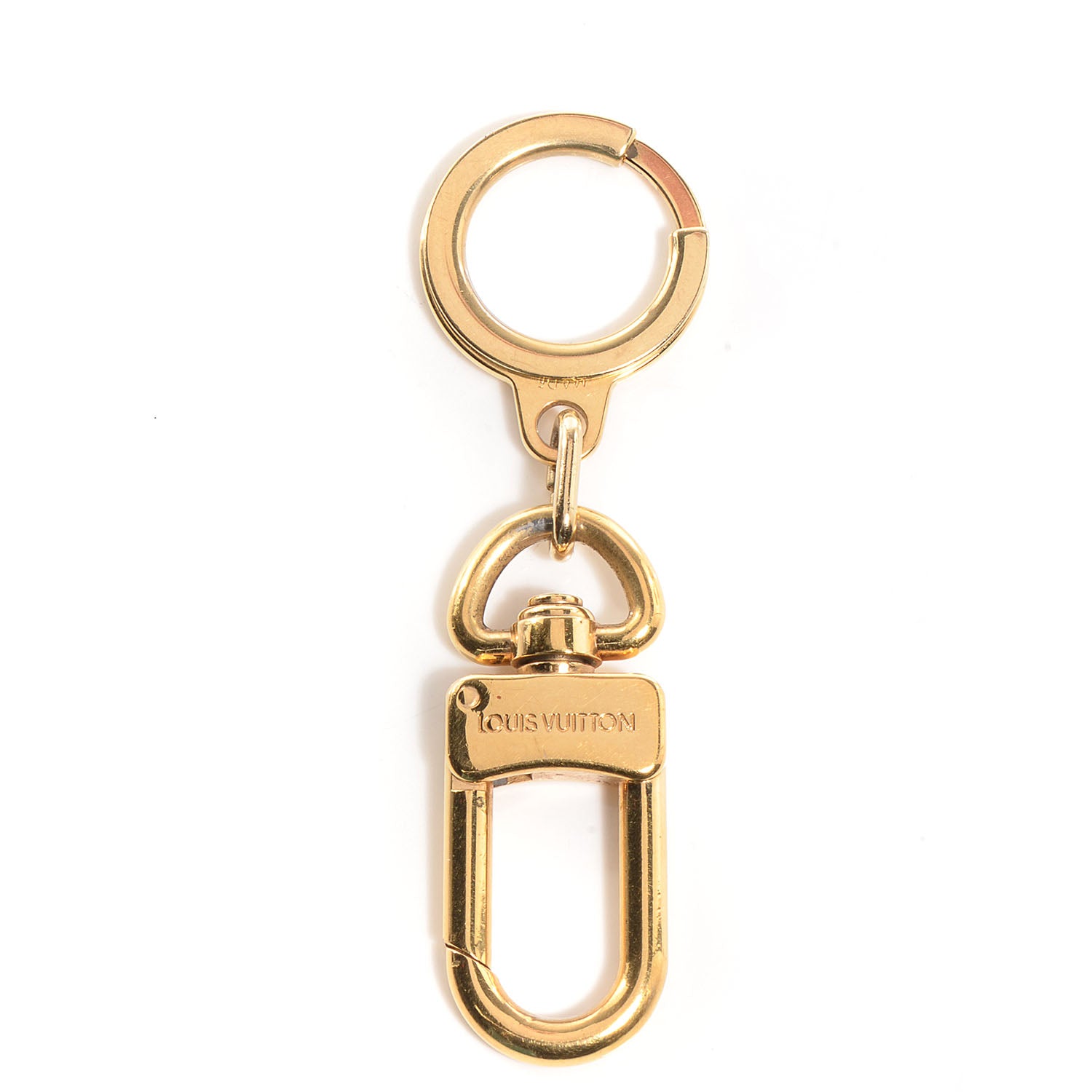 Louis Vuitton Pochette Extender Key Ring Gold 1 of 4