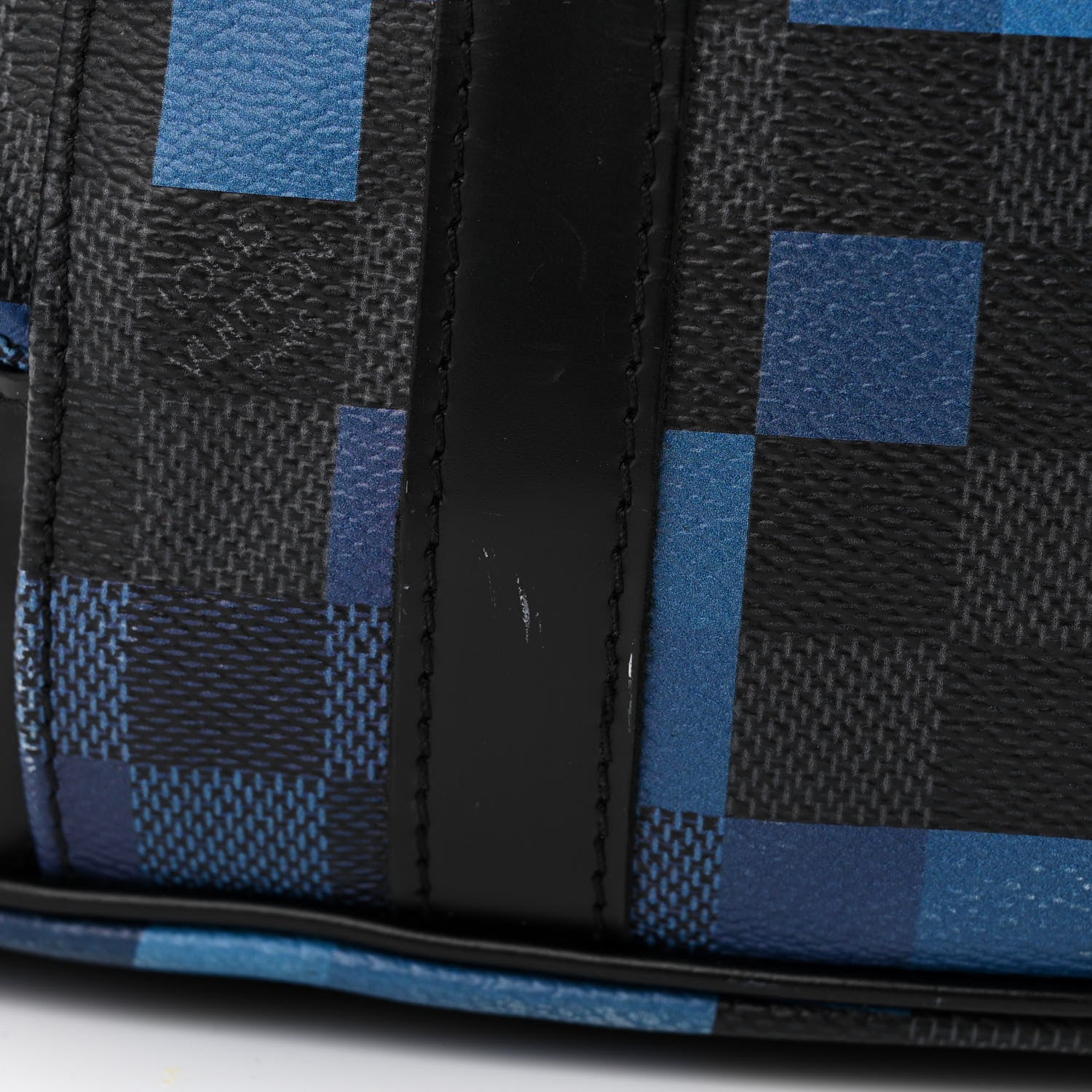 Louis Vuitton Damier Graphite Pixel Christopher PM Backpack Blue 14 of 18