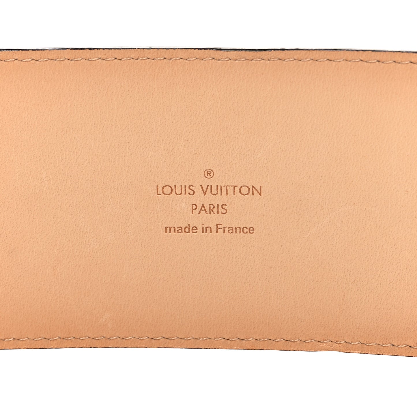 Patent LV Facettes Belt 85 34 Amarante