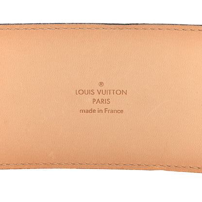 Louis Vuitton Patent LV Facettes Belt 85 34 Amarante 5 of 8
