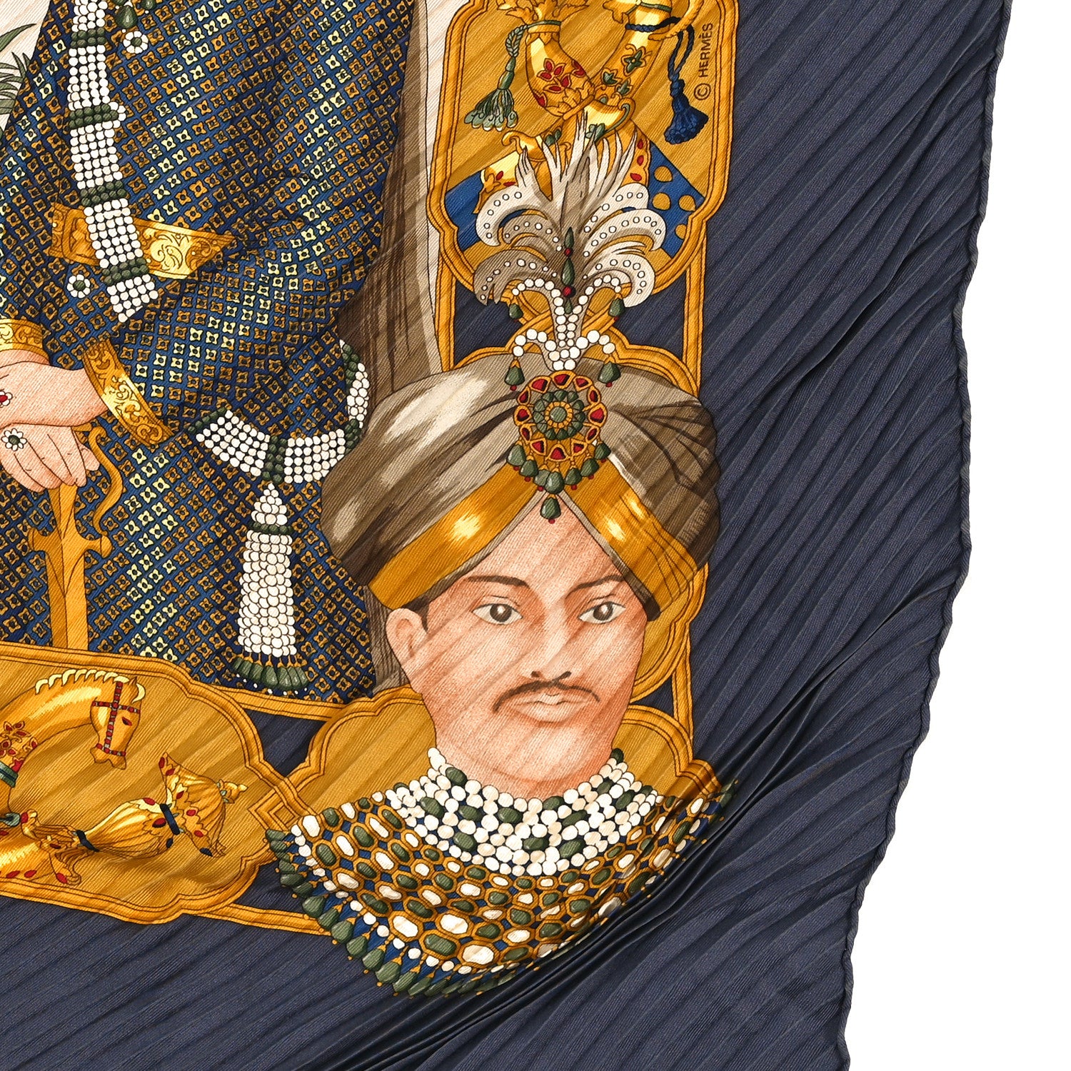 Hermes Silk Splendeur Des Maharajas Scarf 90 3 of 3