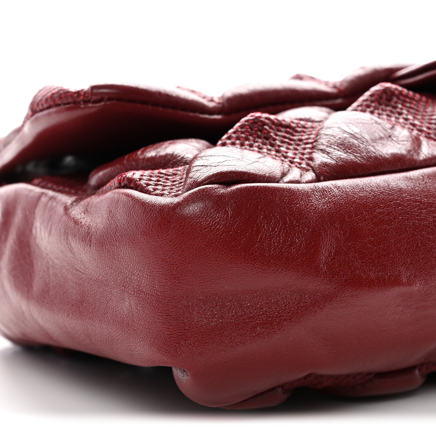Lambskin Stravinsky Medium Flap Bordeaux