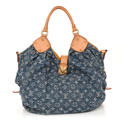 Louis Vuitton Denim Mahina XL Blue 1 of 12