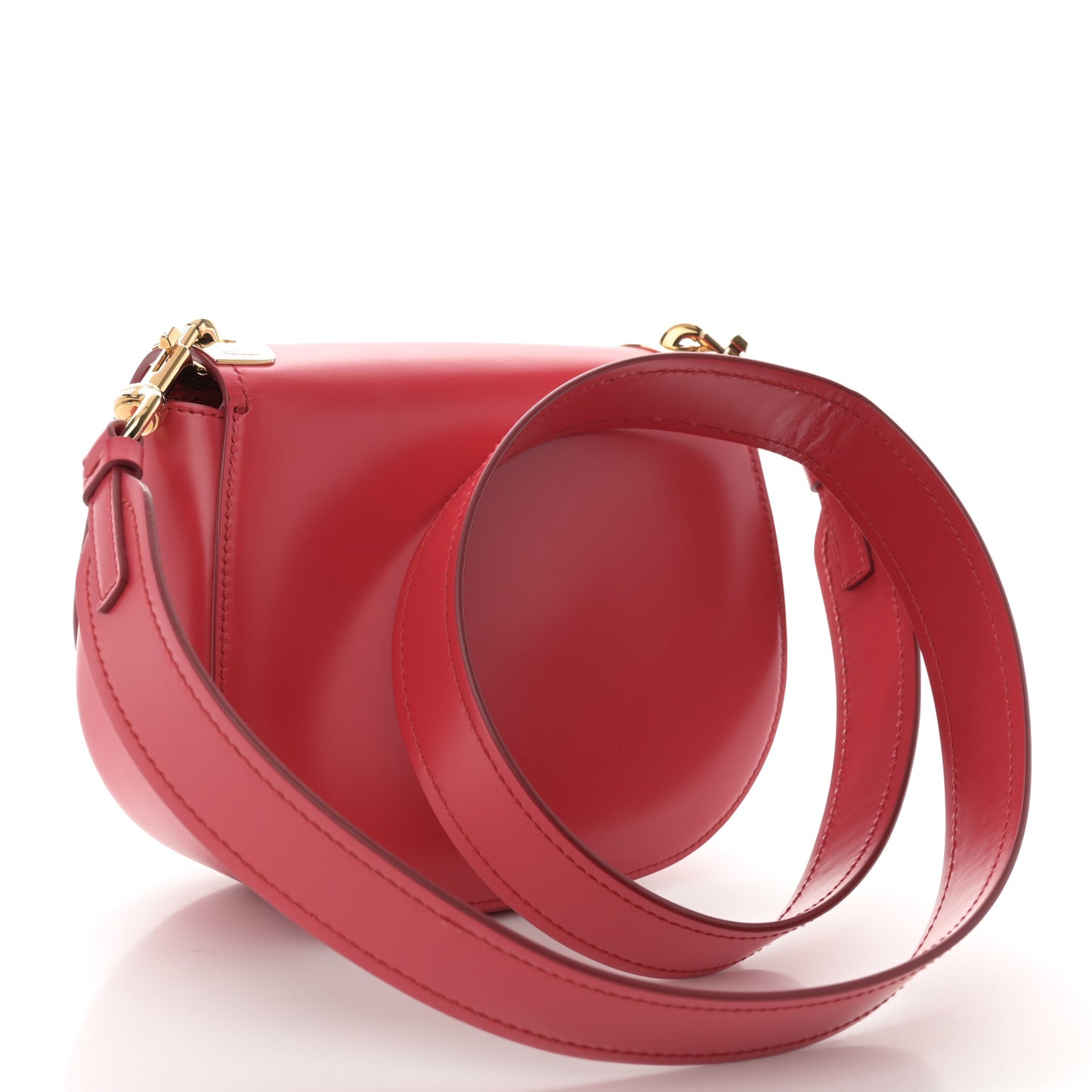 Smooth Calfskin Small Anna Shoulder Bag Pamplona