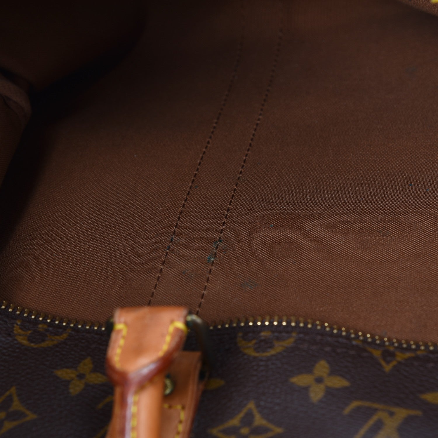 Louis Vuitton Monogram Keepall Bandouliere 55 9 of 23