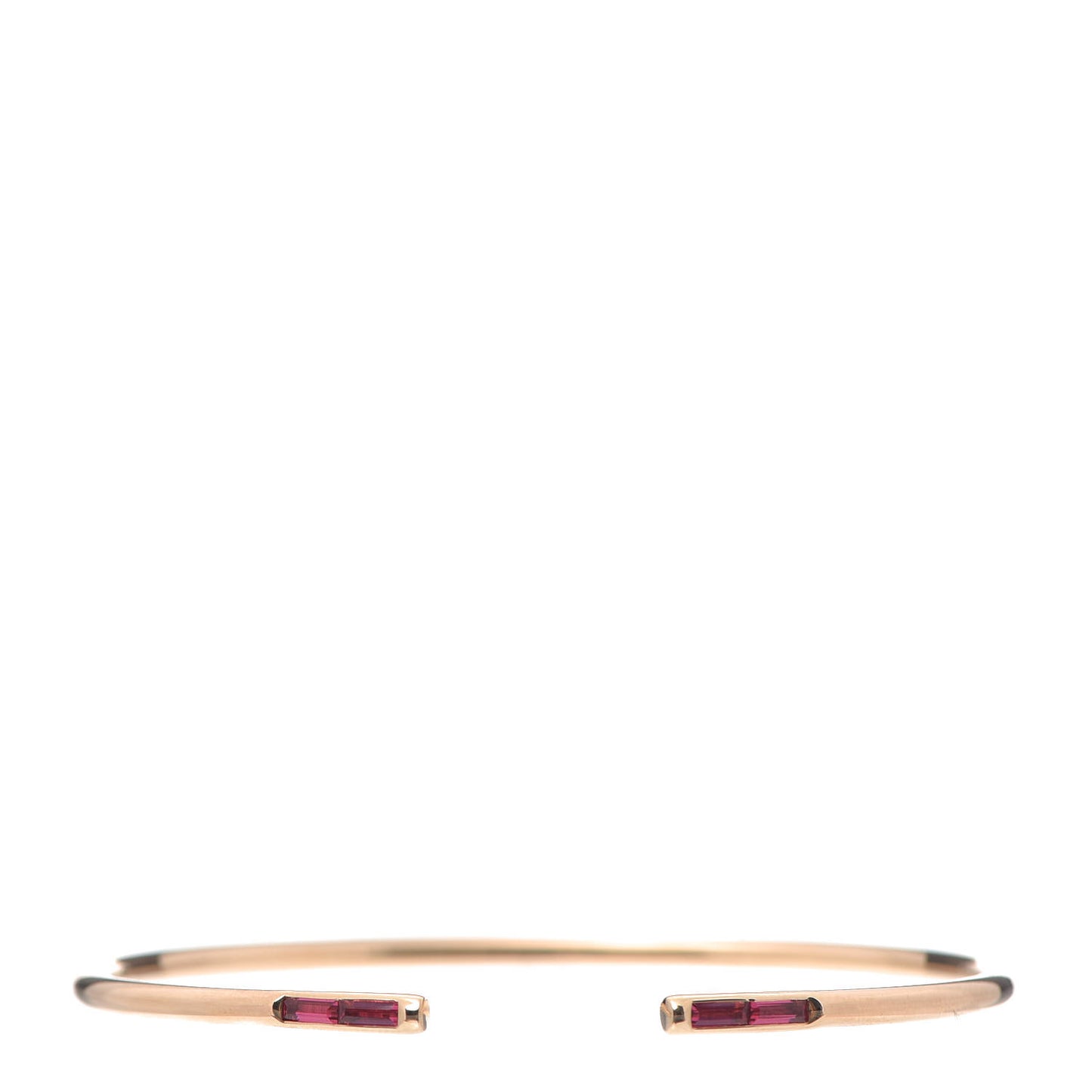 18K Rose Gold Tourmaline Sparklers Wire Bracelet