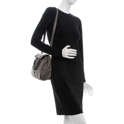 Hermes Taurillon Clemence Halzan 31 GM Etain 2 of 7