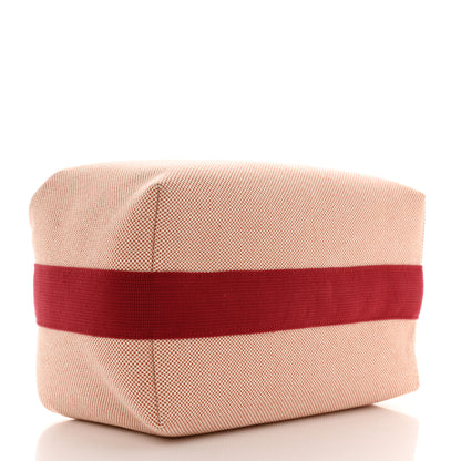 Hermes Canvas Large Bride-A-Brac Cabriole Case Terracotta 4 of 7