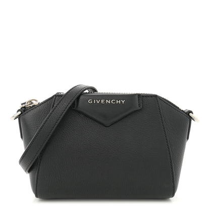 Givenchy Sugar Goatskin Nano Antigona Black 1 of 11