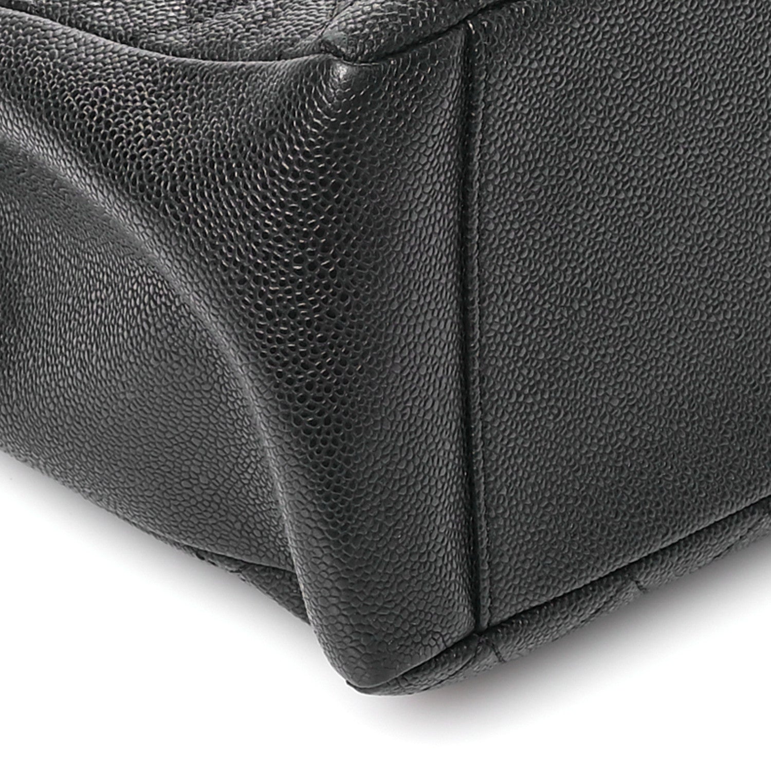Chanel Caviar Quilted Grand Shopping Tote GST Black 9 of 10