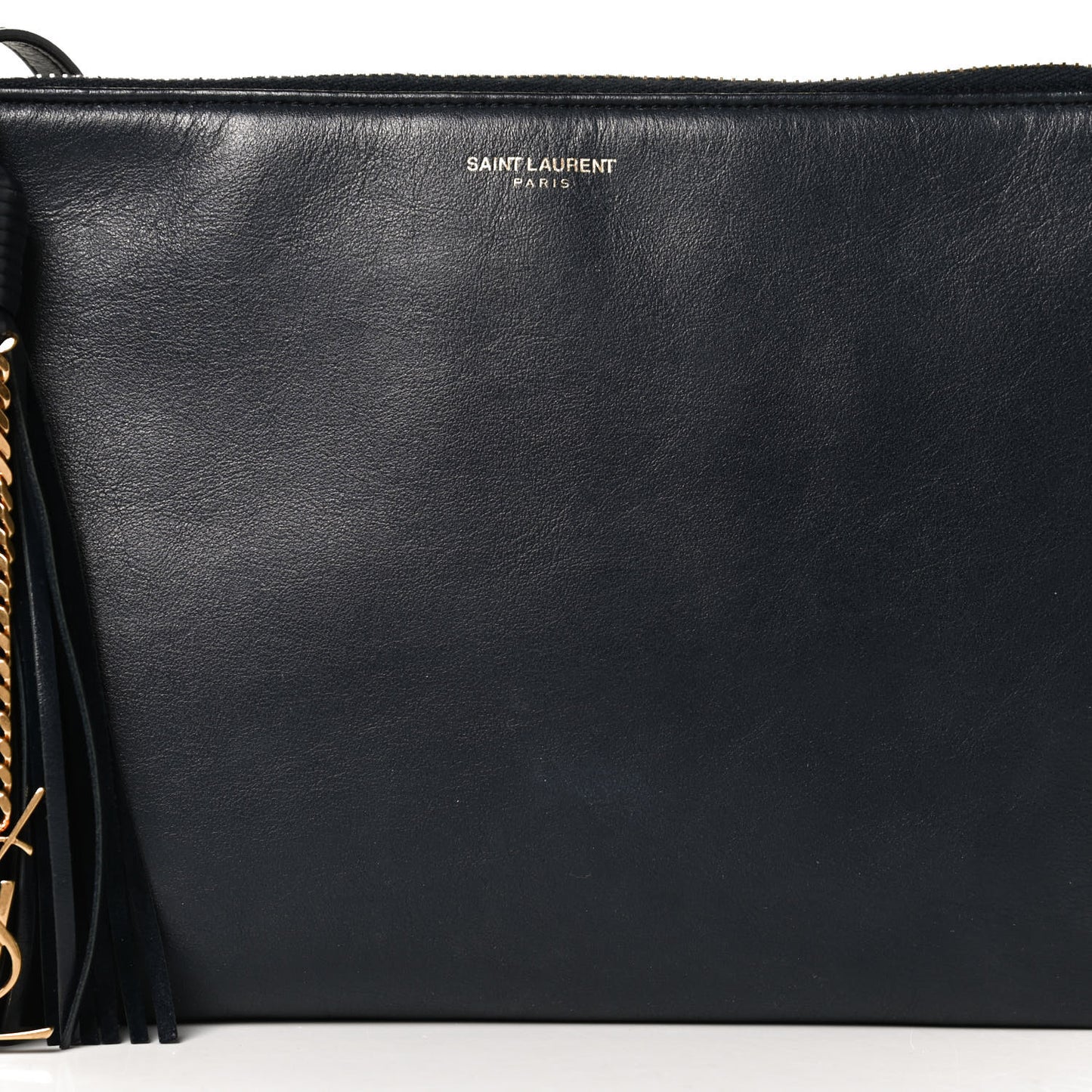 Calfskin Teen Monogram Crossbody Bag Blue