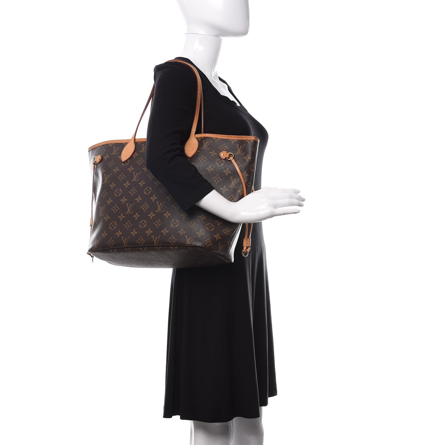 Louis Vuitton Monogram Neverfull MM 2 of 10