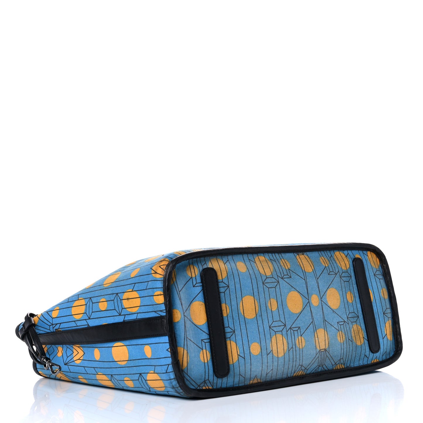 Visetos Medium Reversible Shopping Tote Black