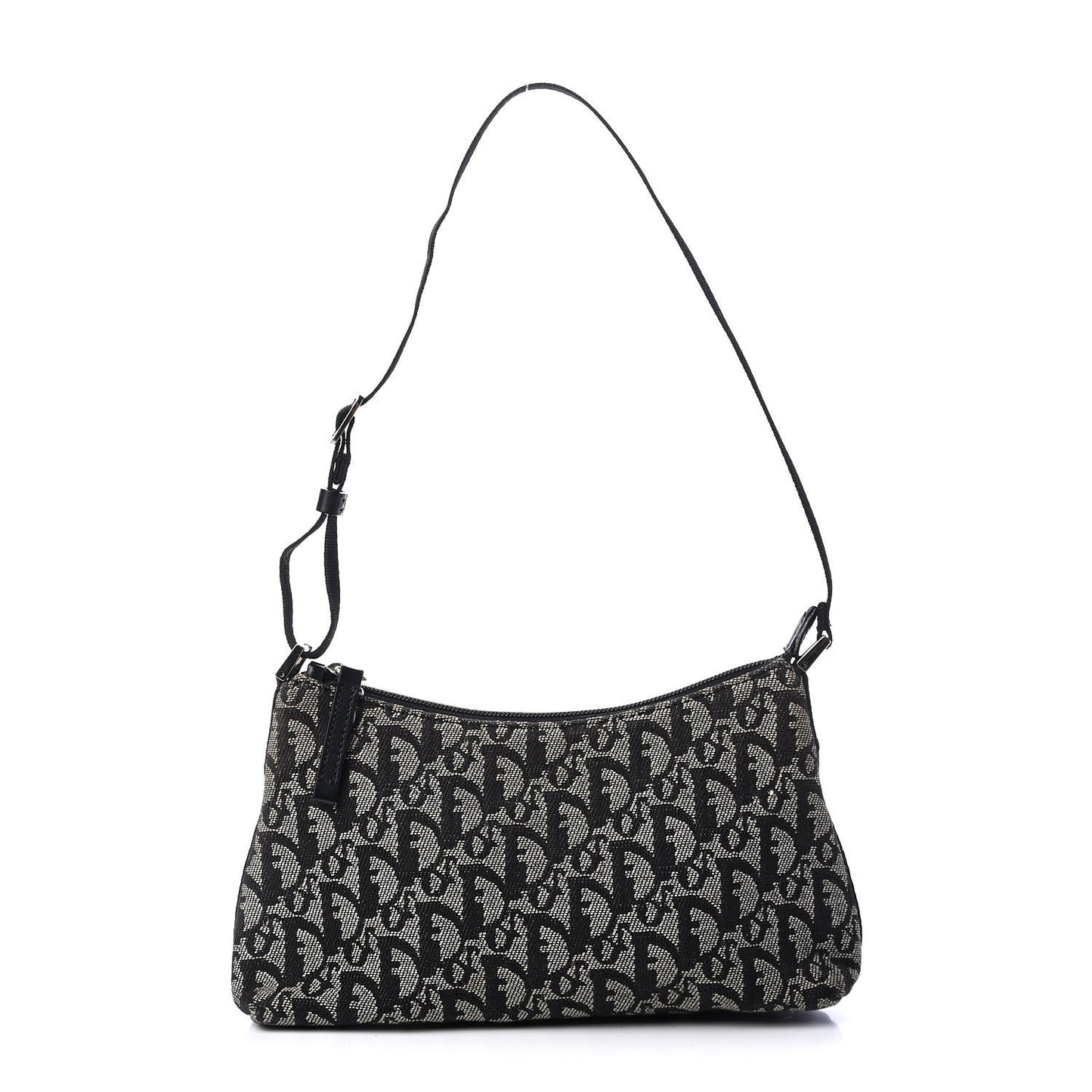 Monogram Shoulder Bag Pochette Black