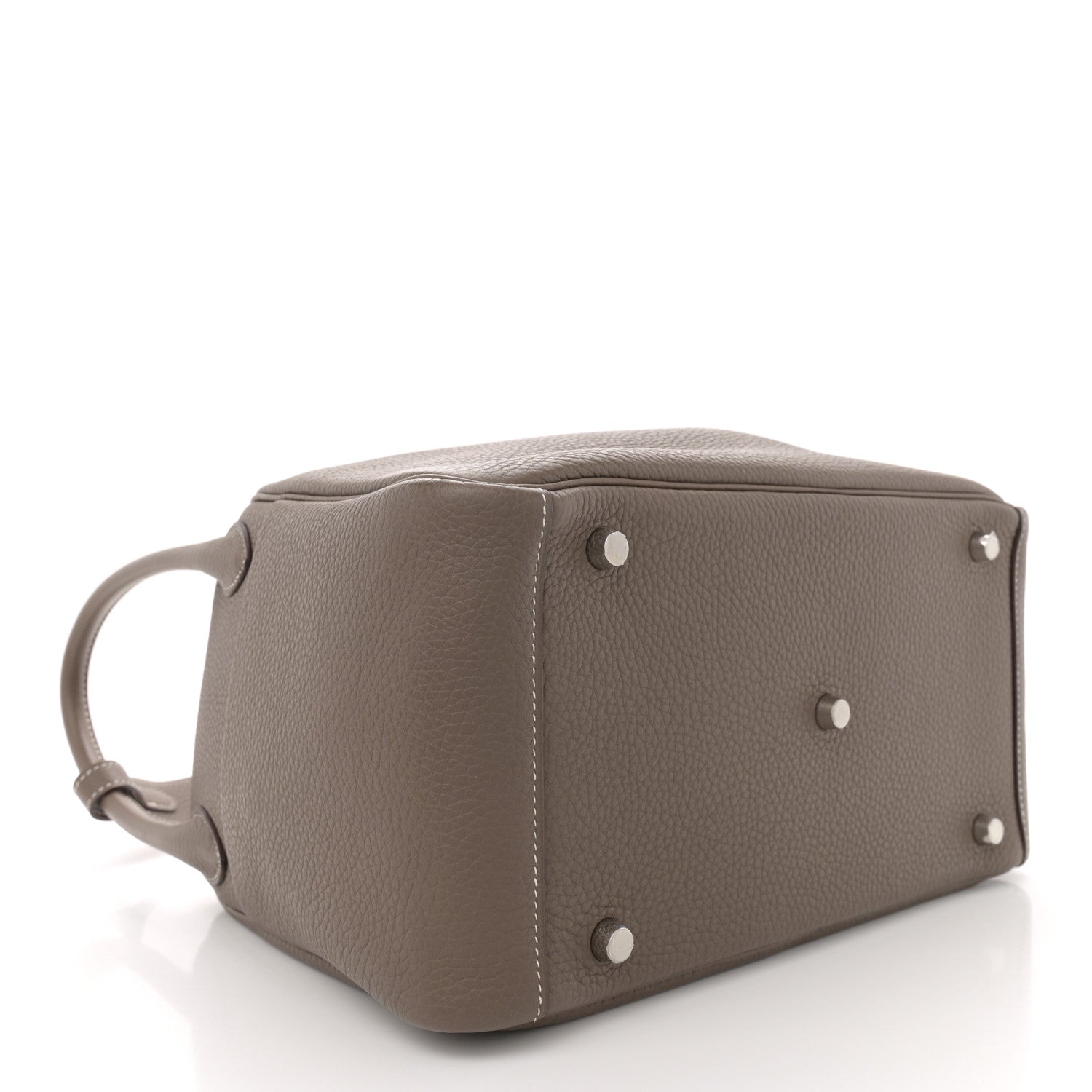 Hermes Taurillon Clemence Lindy 30 Etoupe 4 of 10