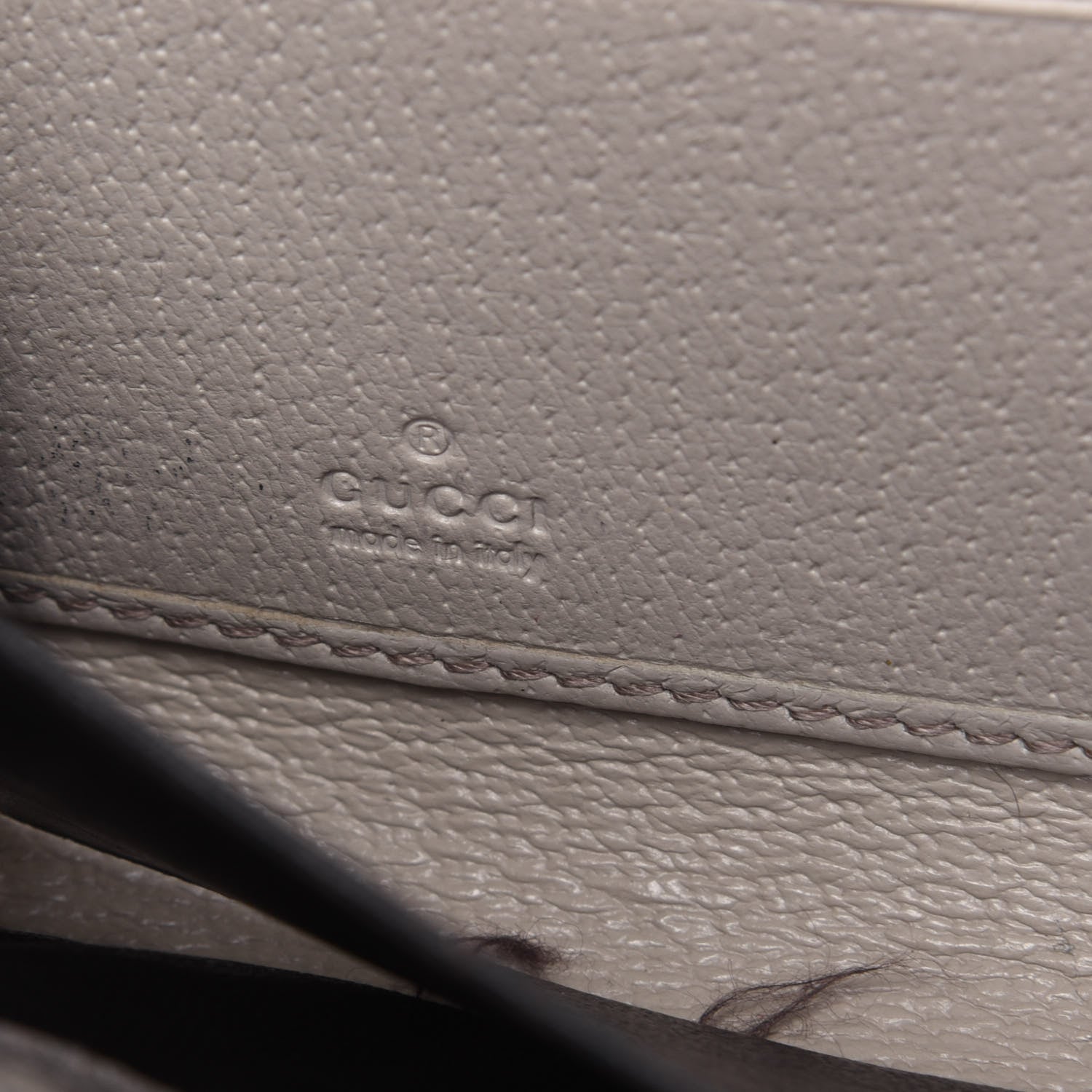 Gucci Monogram Metal Bar Zip Around Wallet Beige Ebony Off White 6 of 35