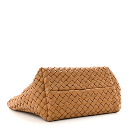 Bottega Veneta Nappa Intrecciato Mini Cabat Caramel 4 of 10
