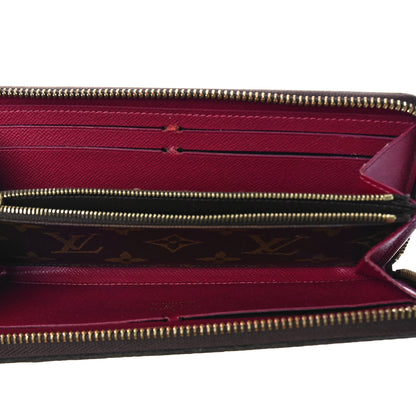 Louis Vuitton Monogram Clemence Wallet Fuchsia 5 of 10