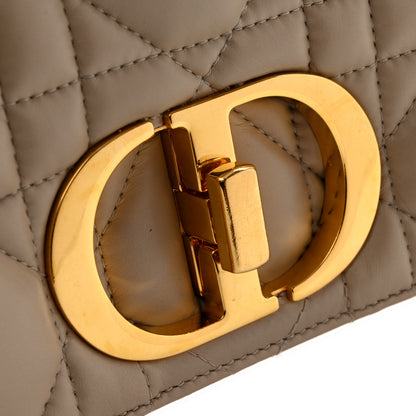 Christian Dior Calfskin Macrocannage Medium Caro Bag Sand 11 of 14