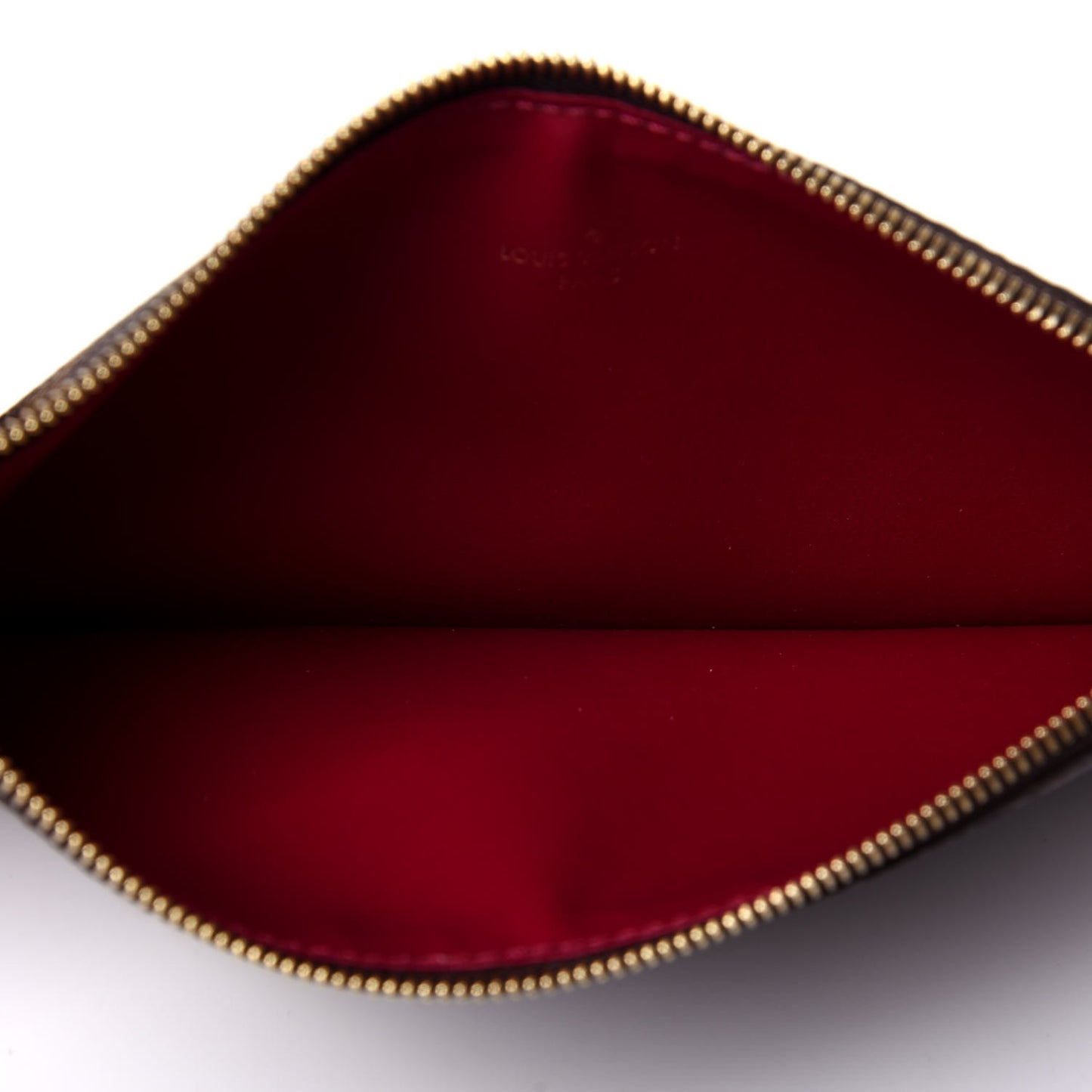 Monogram Pochette Felicie Chain Wallet Fuchsia