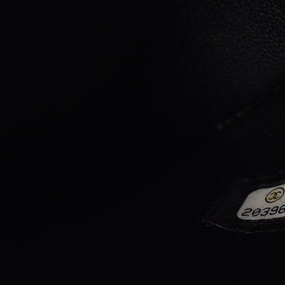 Chanel Shearling Lambskin 100% Clutch Black 7 of 7